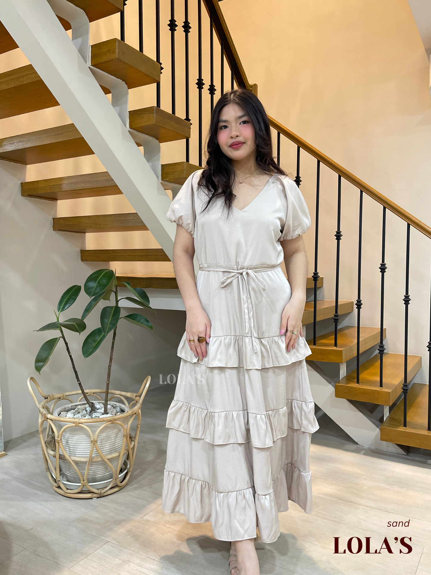 Melai Dress (Sand)
