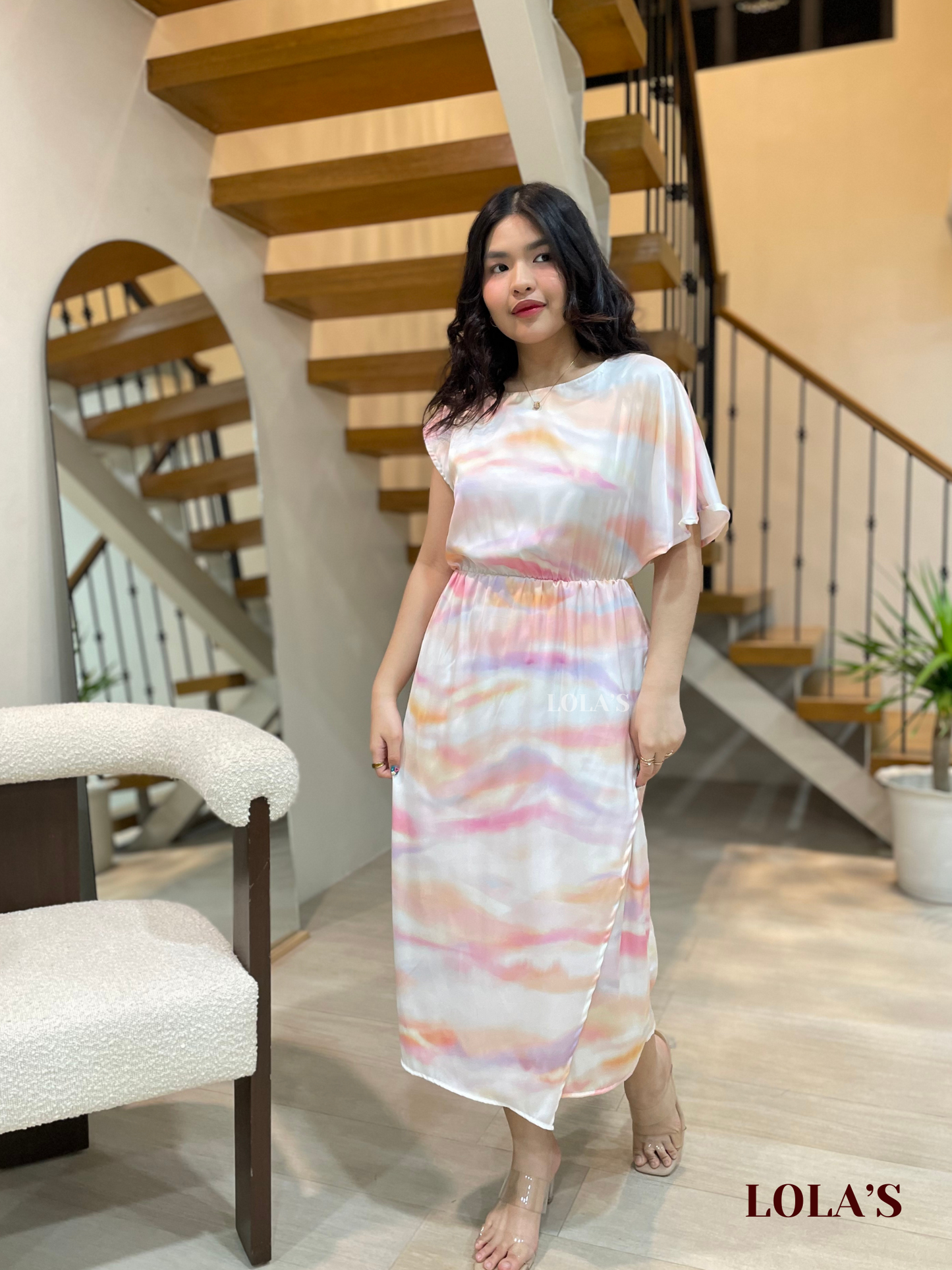 Ollie Dress (Pastel Skies)