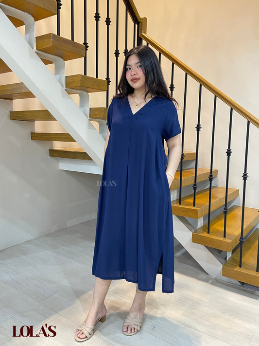 Tracy Dress (Navy Blue)