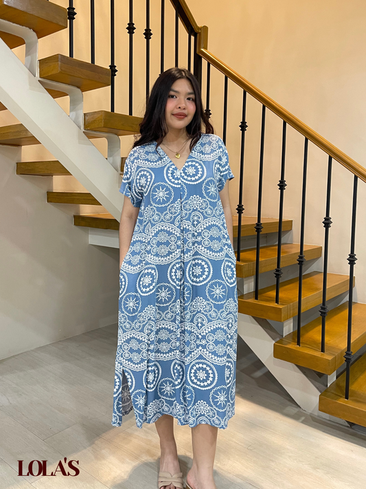 Tracy Dress (Frosted Blue)