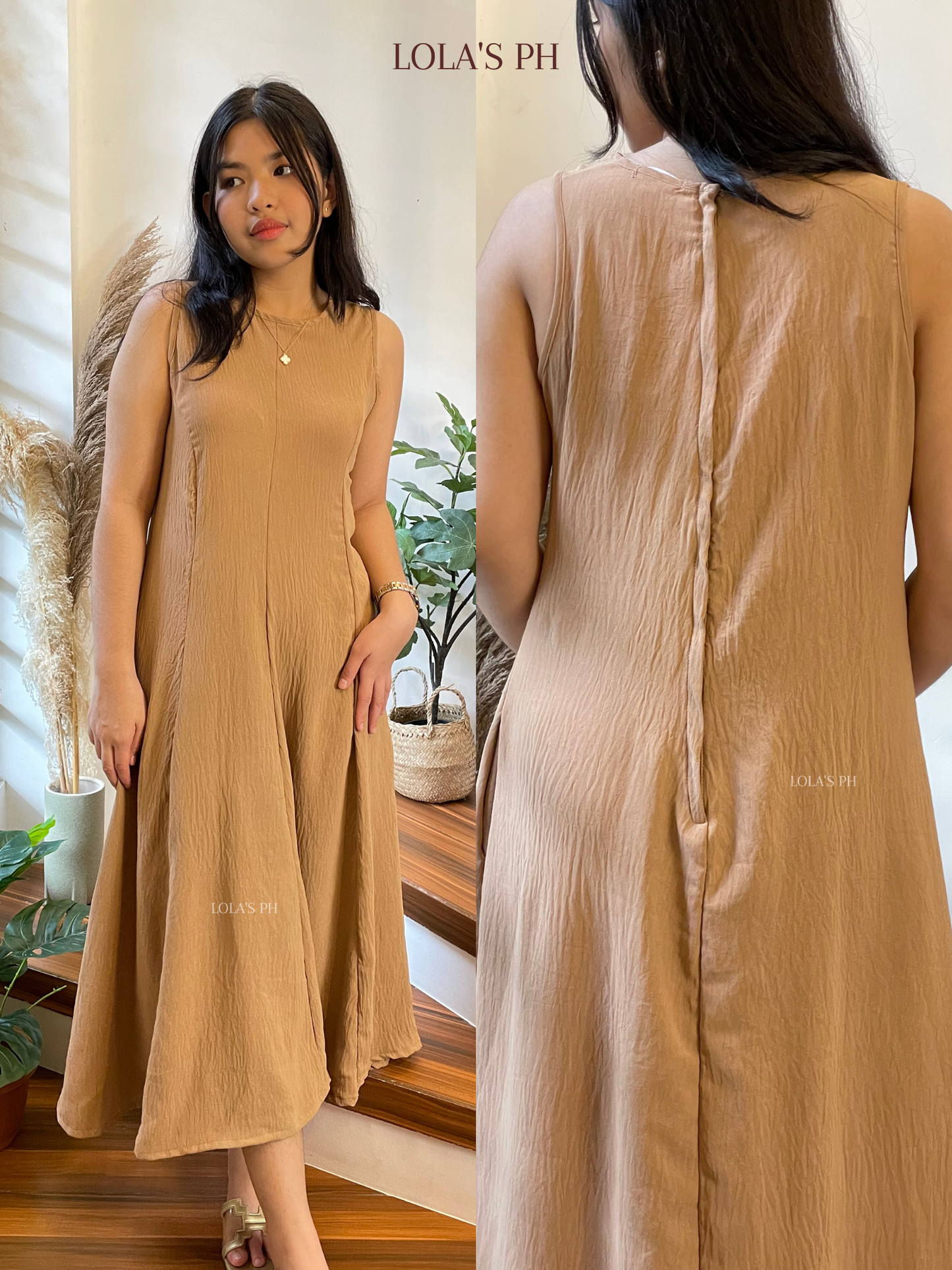 Isabelle Dress (Nude)