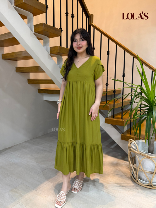 Jane Dress (Olive)