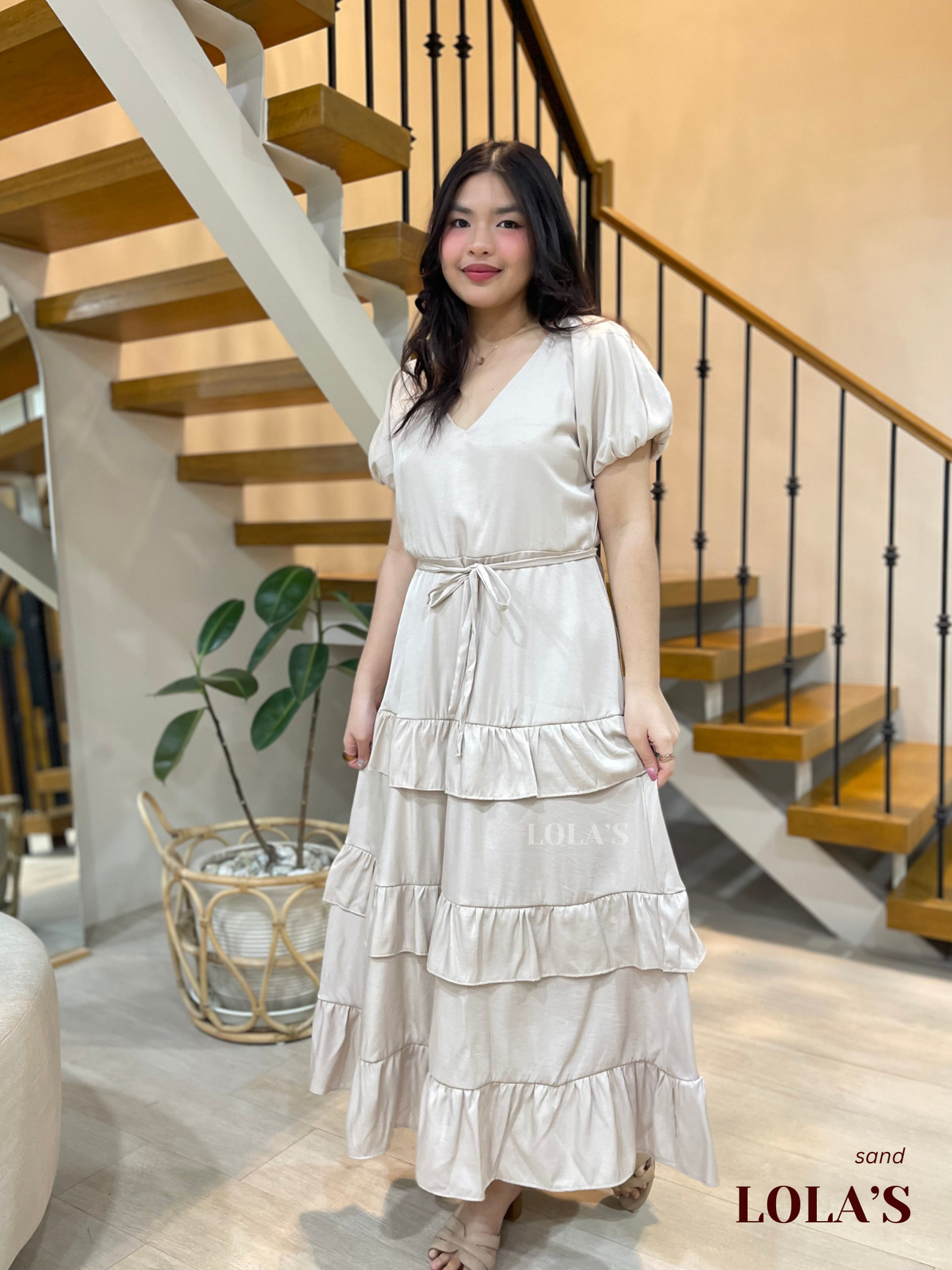 Melai Dress (Sand)