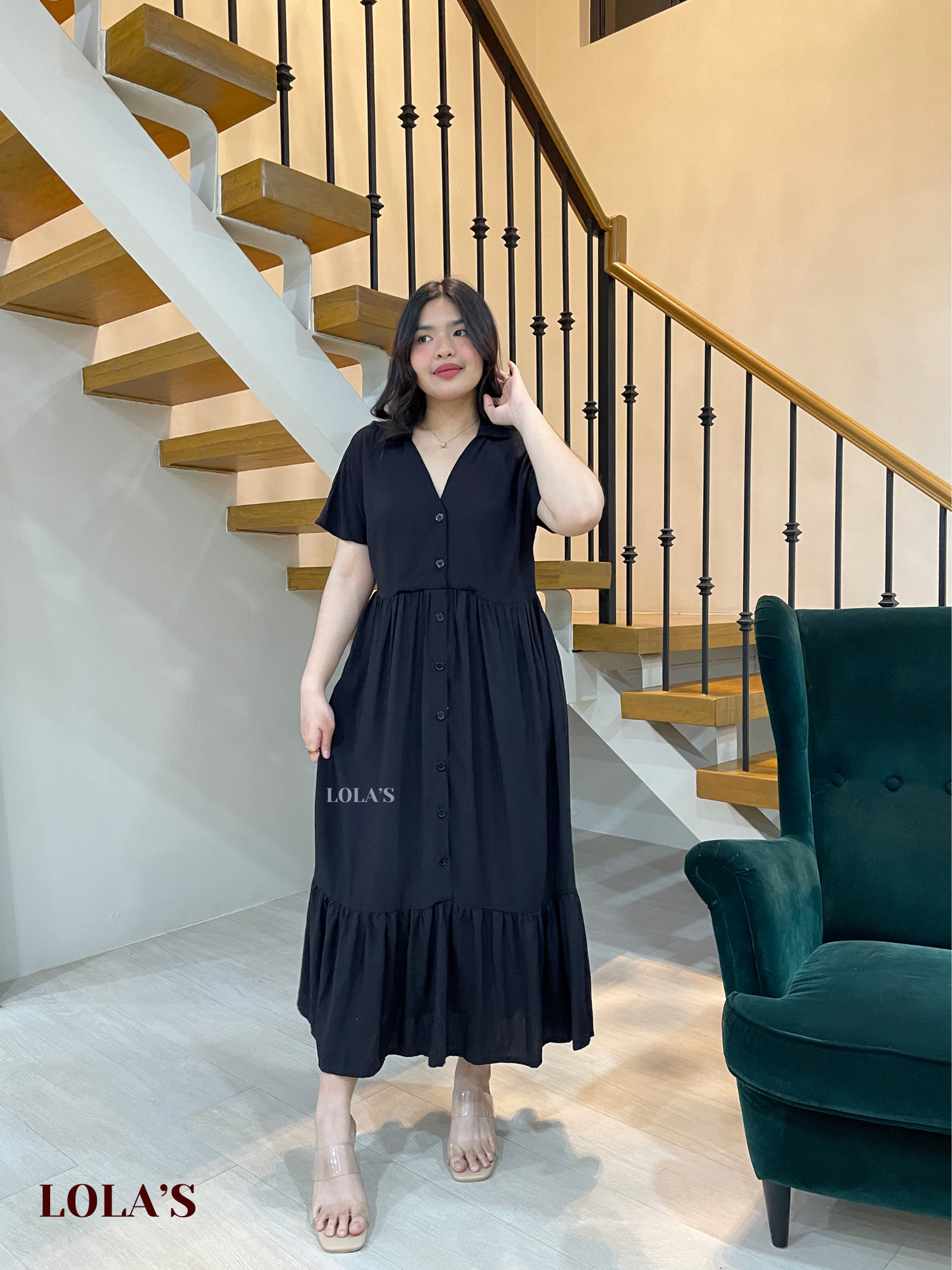 Regine Dress (Black)