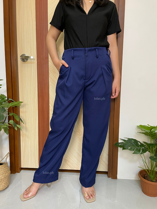 Firenze Pants (Navy Blue)