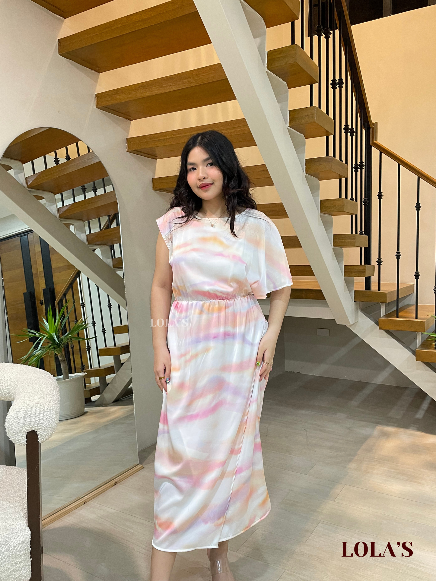 Ollie Dress (Pastel Skies)