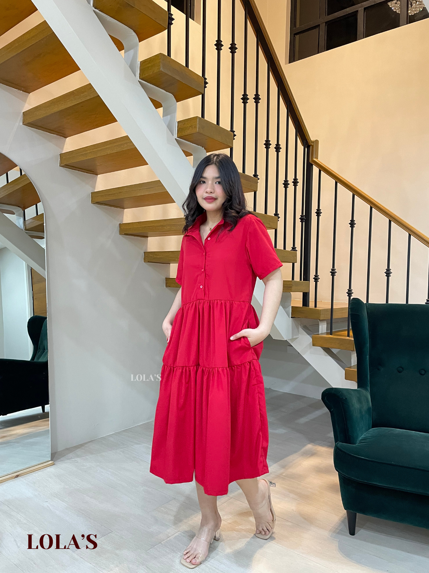 Emily Dress (Red)