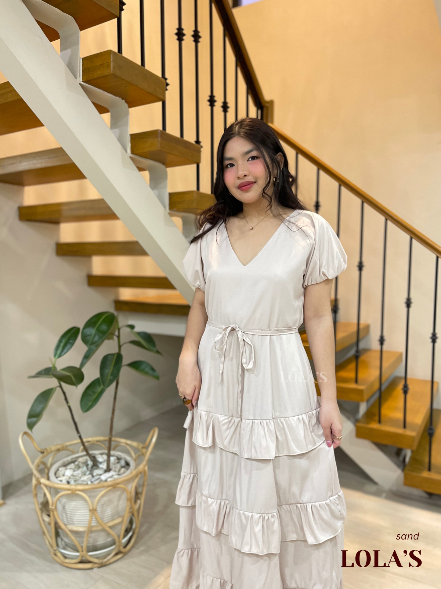 Melai Dress (Sand)