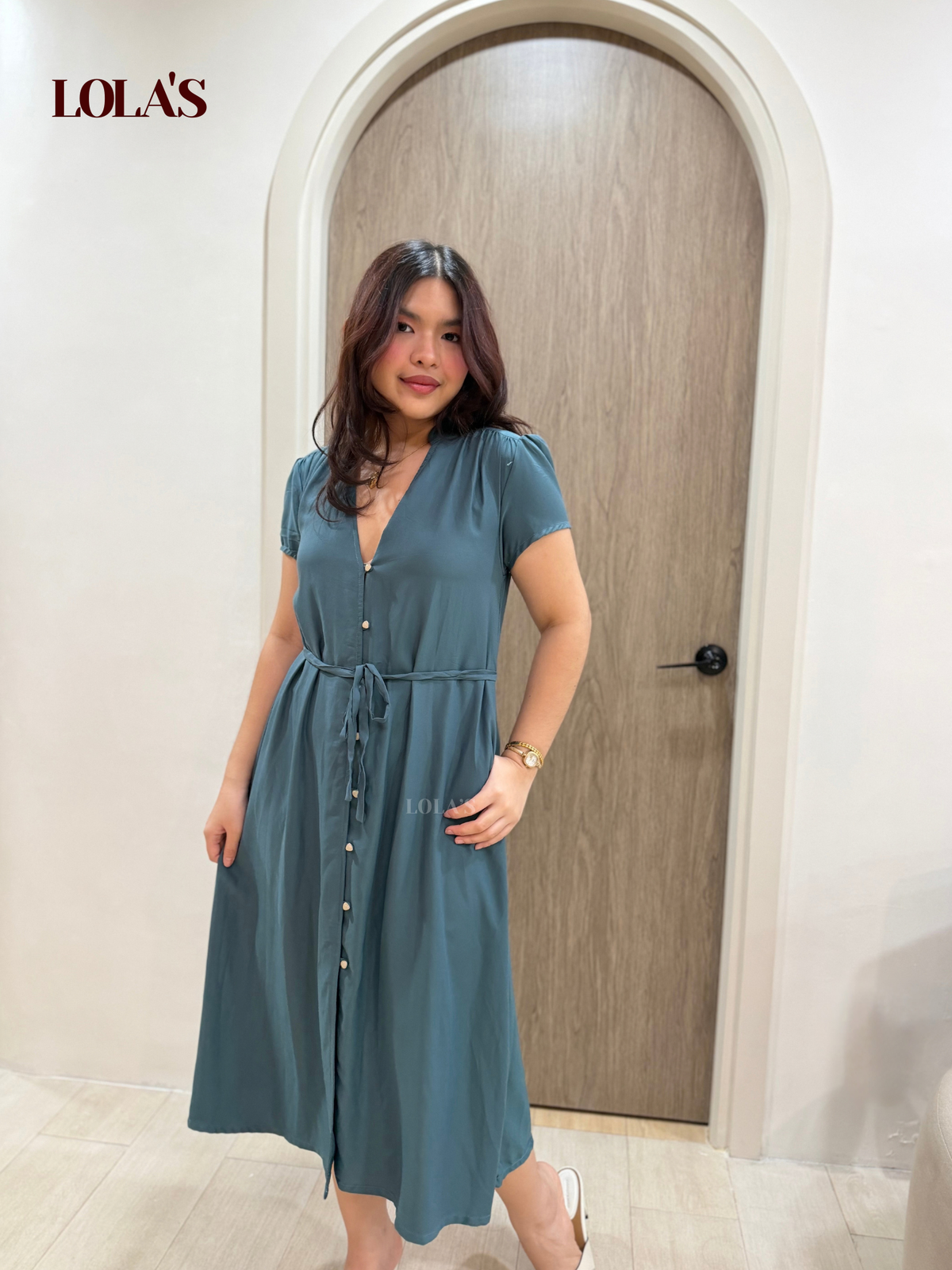 Kyle Dress (Dark Teal)