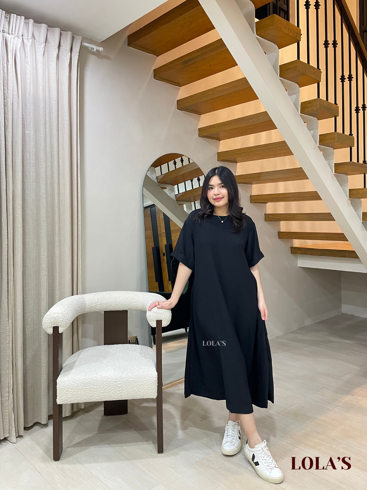 Luna Dress (Black)