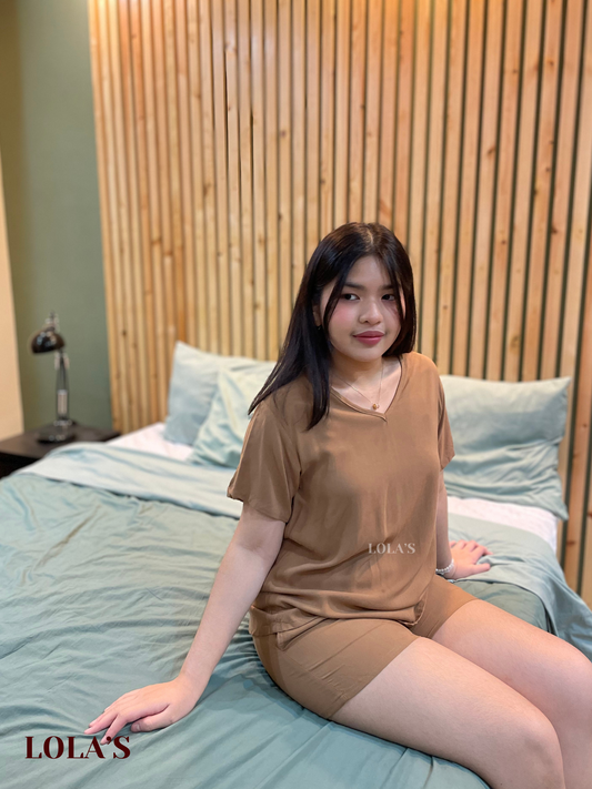 Terno Loungewear Coordinates (Chestnut)