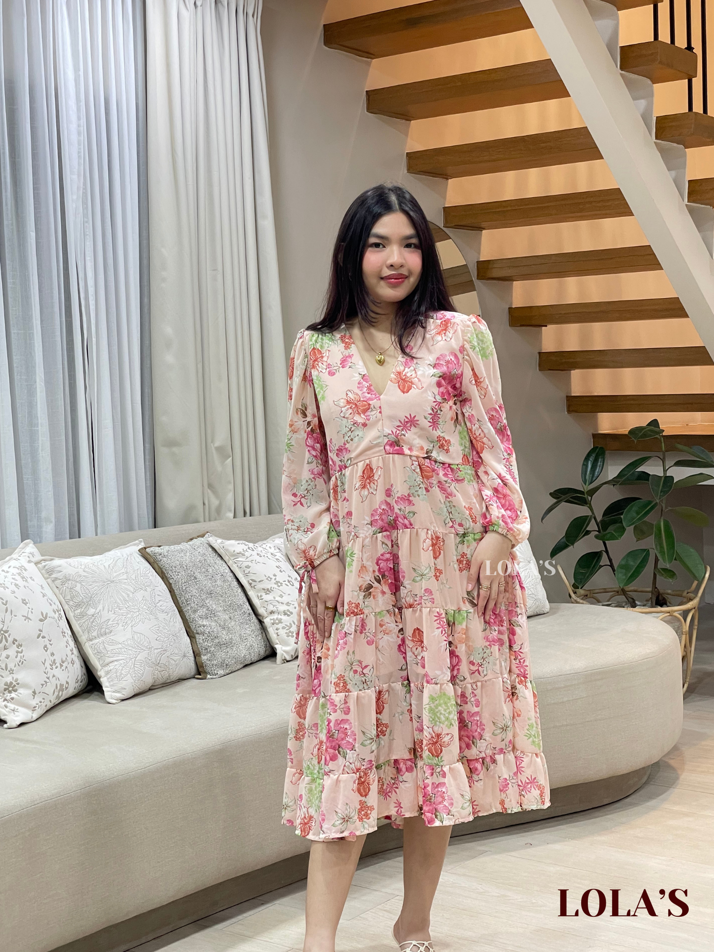Anna Dress (Blossoming Summer)