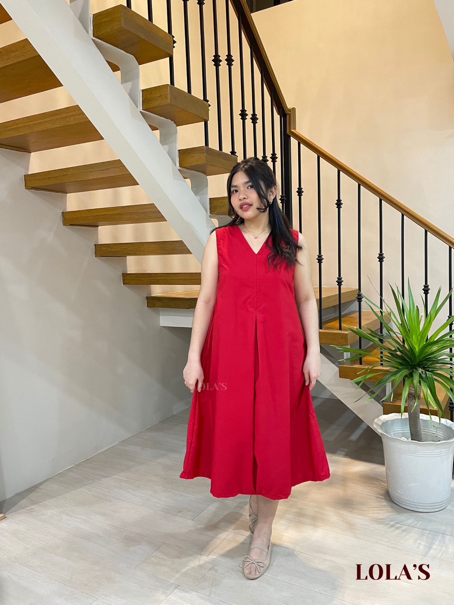 Gaile Dress (Red)