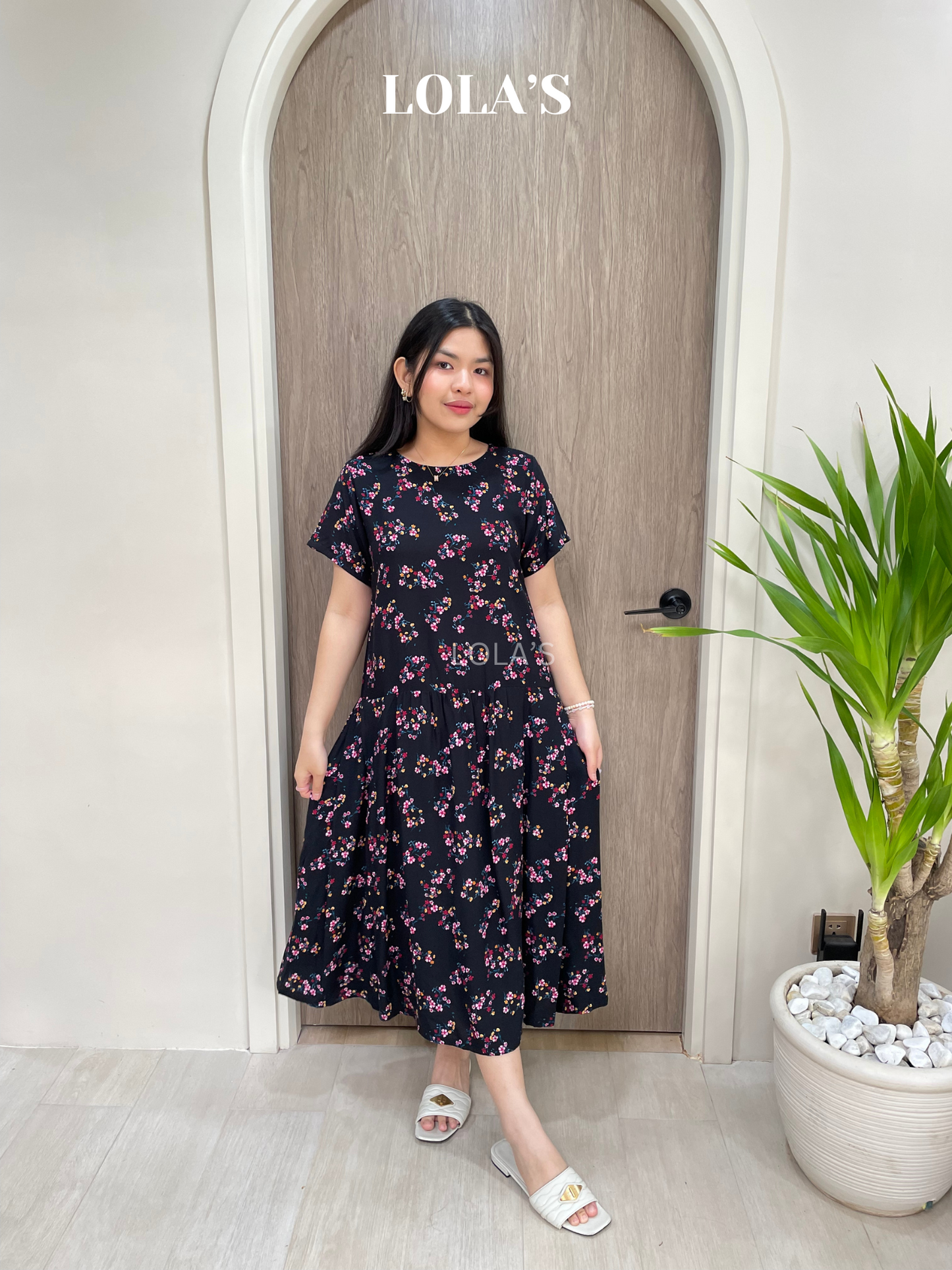 Mina Dress (Mystic Black)