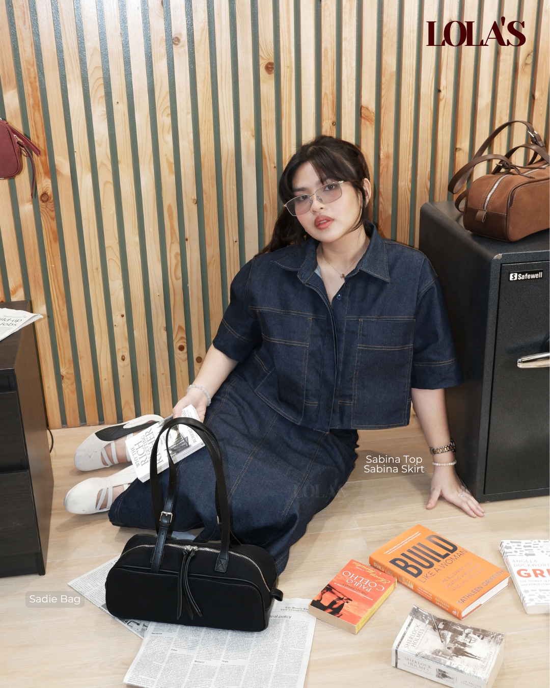 Sabina Top (Blue Denim)