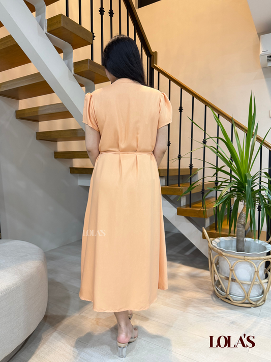 Kyle Dress (Apricot)