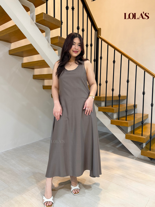 MIranda Dress (Taupe)