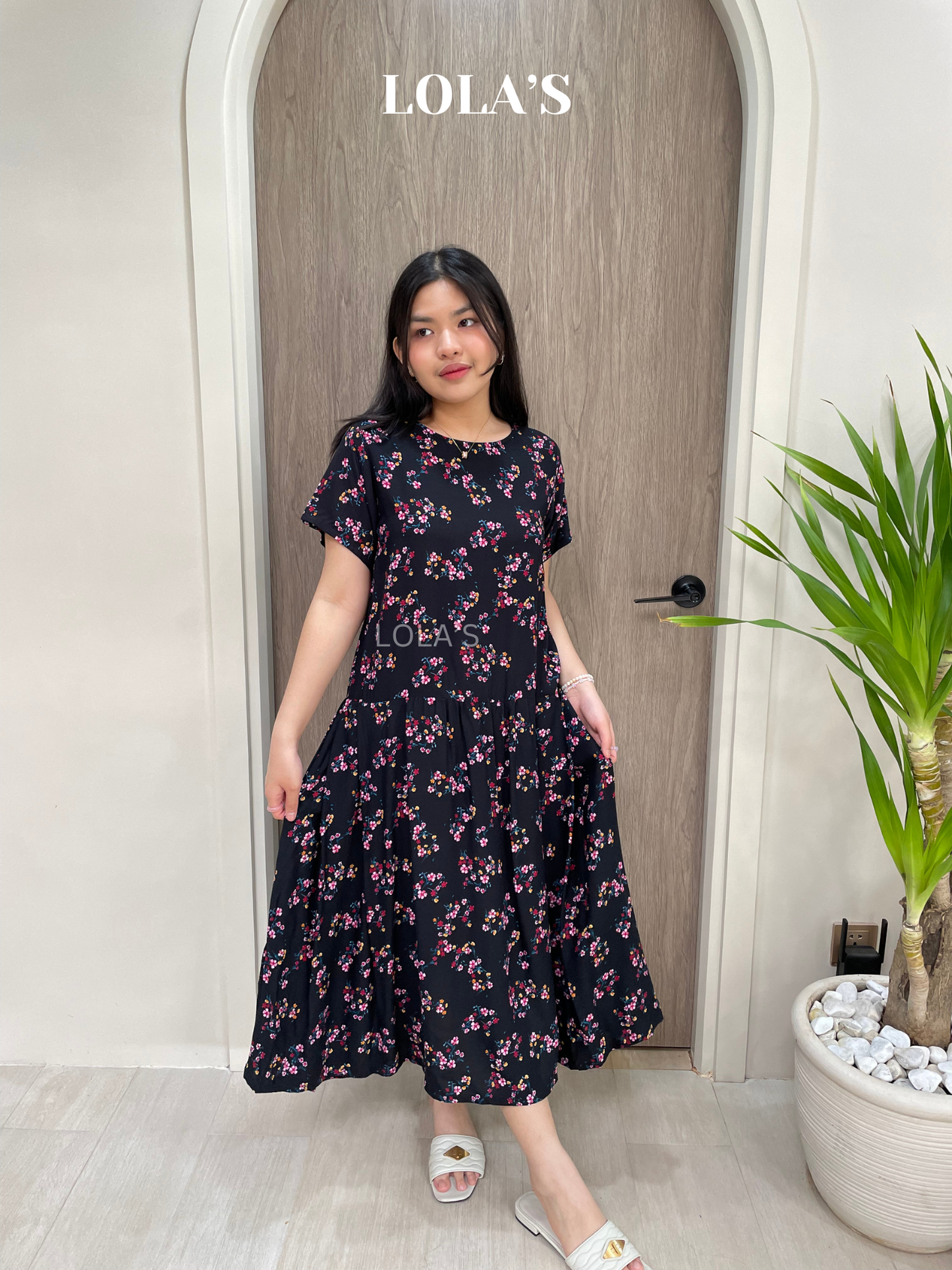 Mina Dress (Mystic Black)
