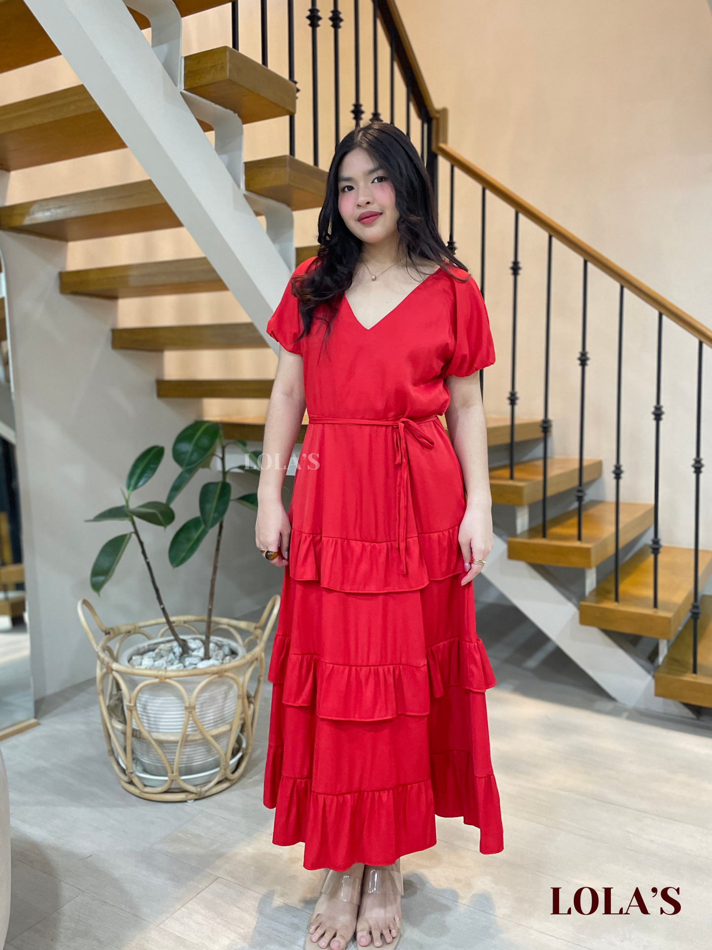 Melai Dress (Red)
