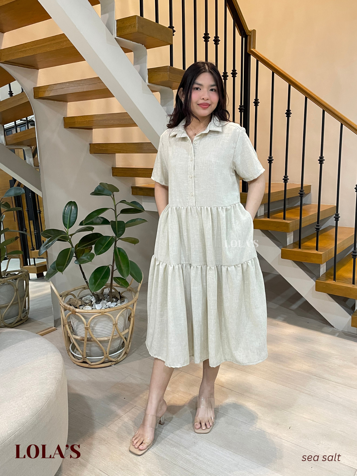 Emily Dress (Sea Salt)