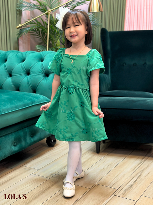 Jennie Dress (Emerald)