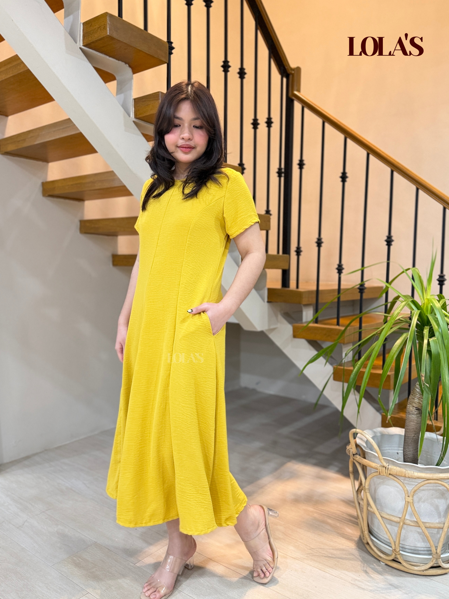 Kathleen Dress (Yellow)