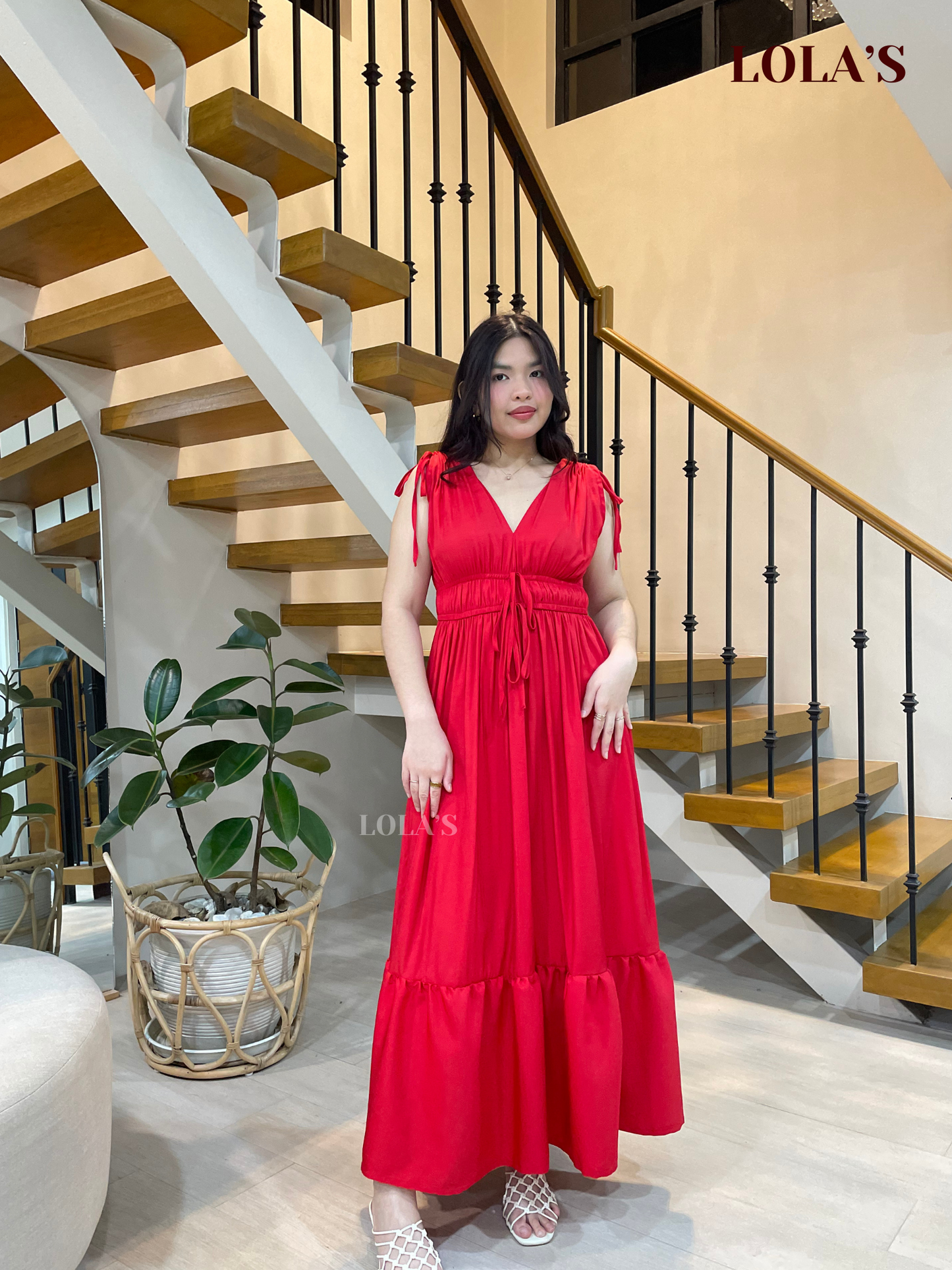 Adeline Dress (Red)