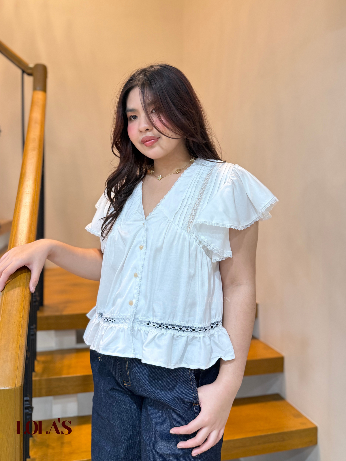 Arianna Blouse (White)