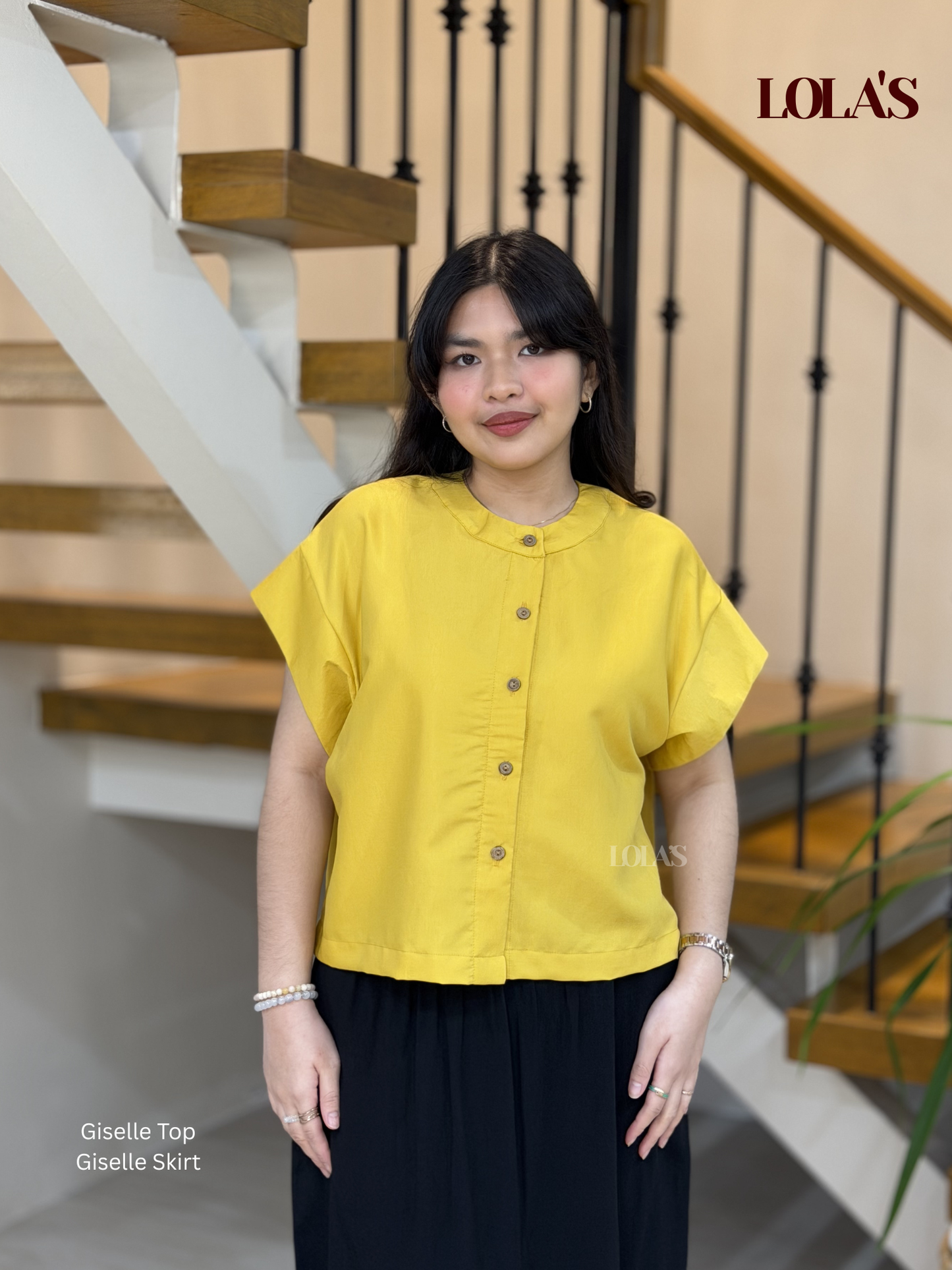 Giselle Top (Mustard)
