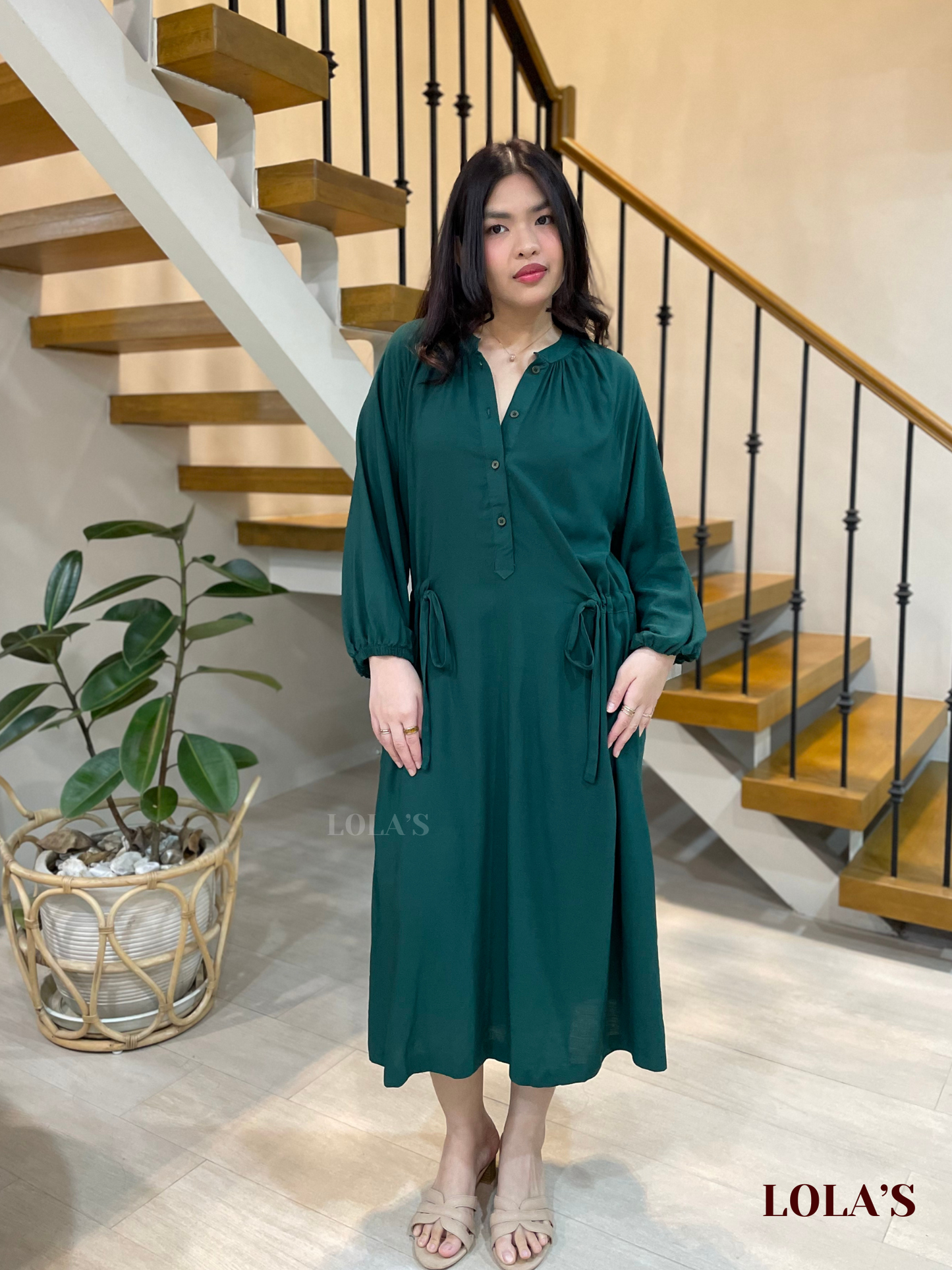 Yara Dress (Emerald)