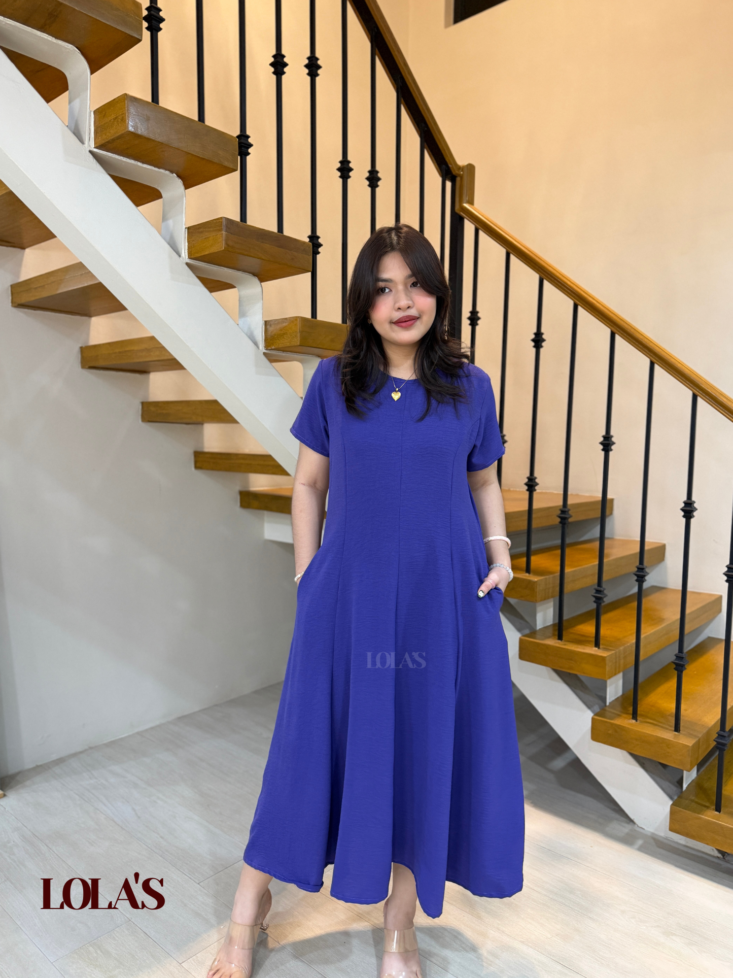 Kathleen Dress (Purple)