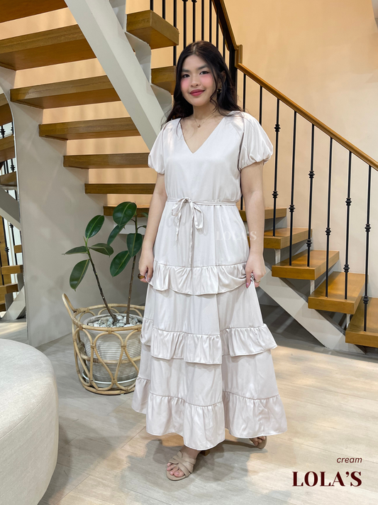Melai Dress (Cream)