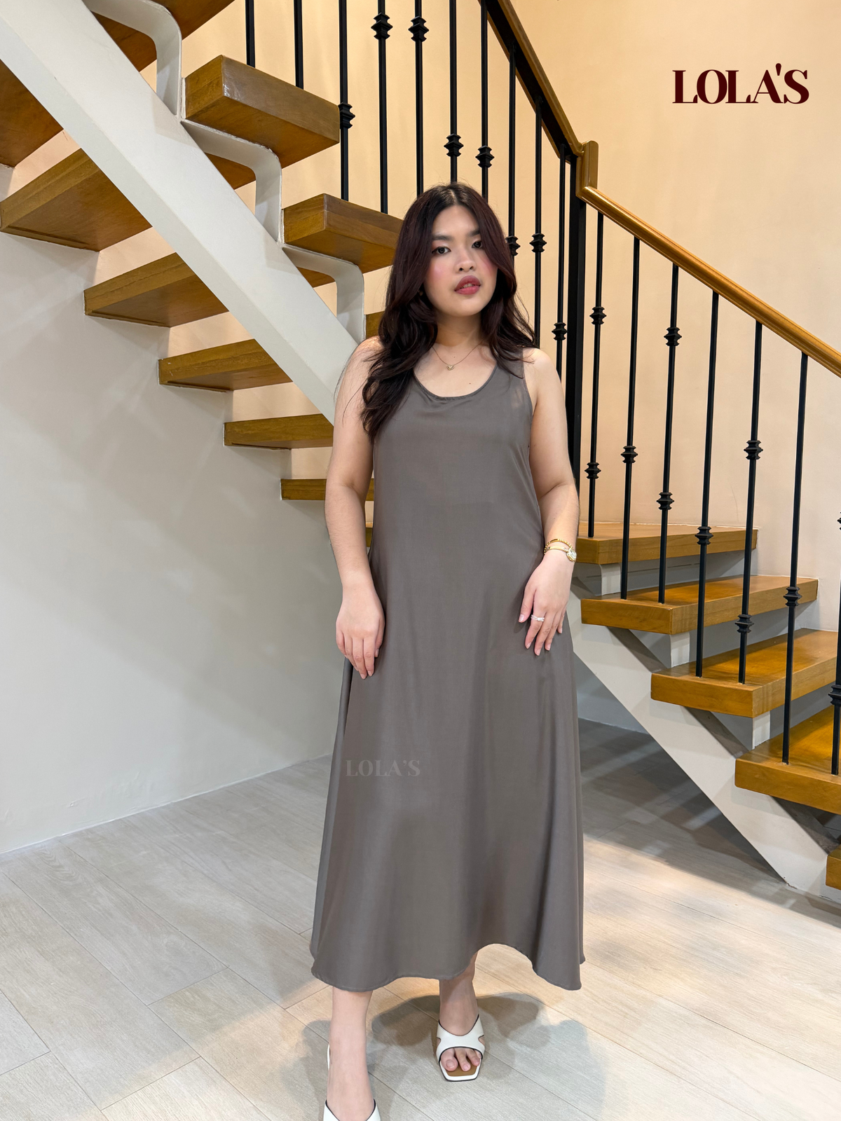 MIranda Dress (Taupe)