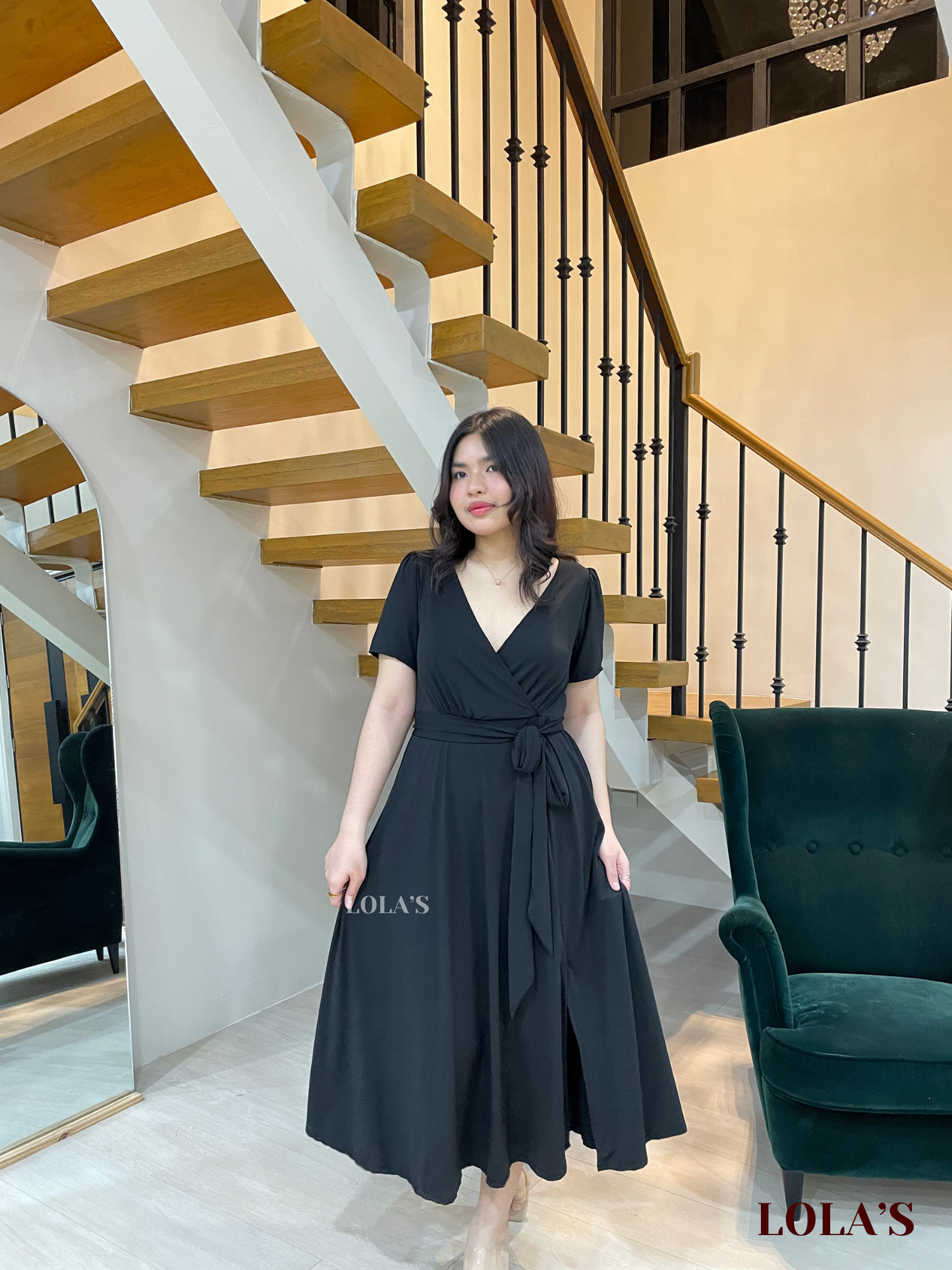 Celestine Dress (Black)