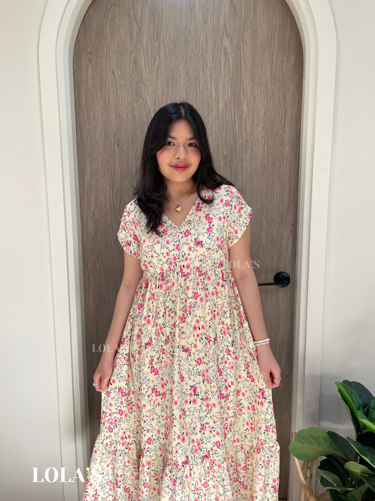 Jane Dress (Pink Blossom)
