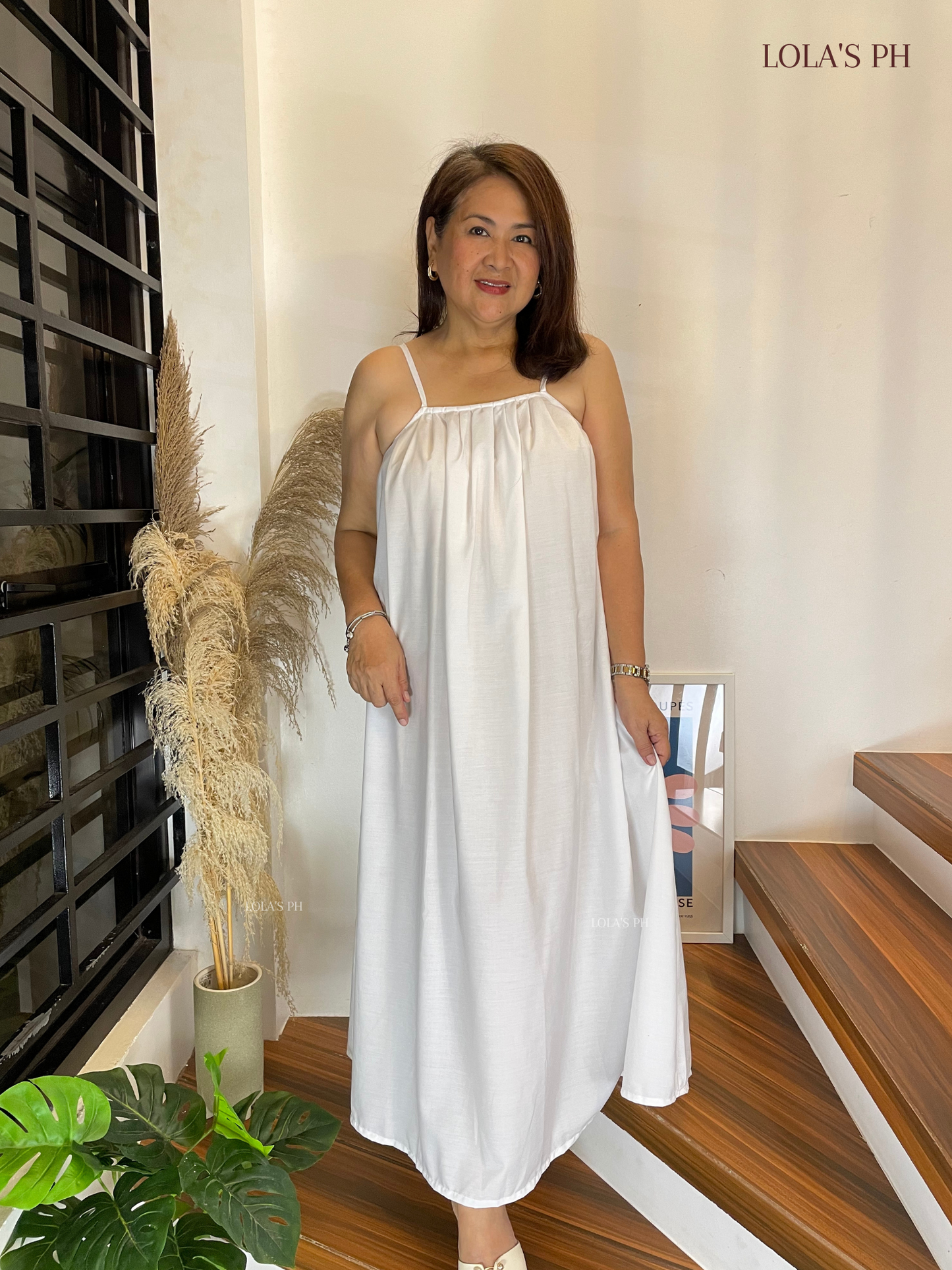 Maggie Dress (White)