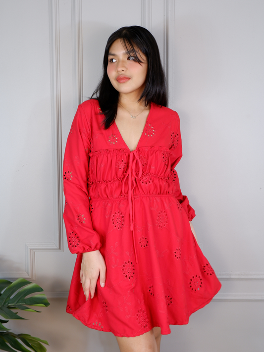 Nadine Dress (Red)