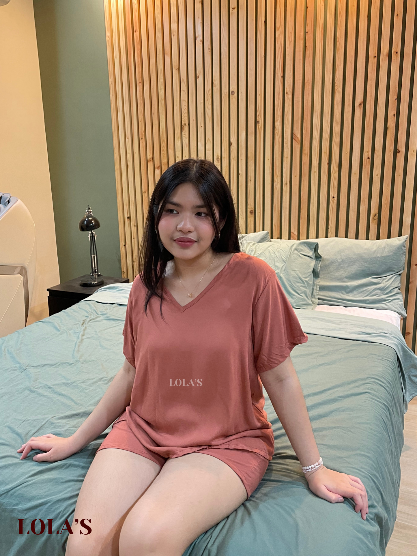 Terno | Loungewear Coordinates (Salmon Orange)