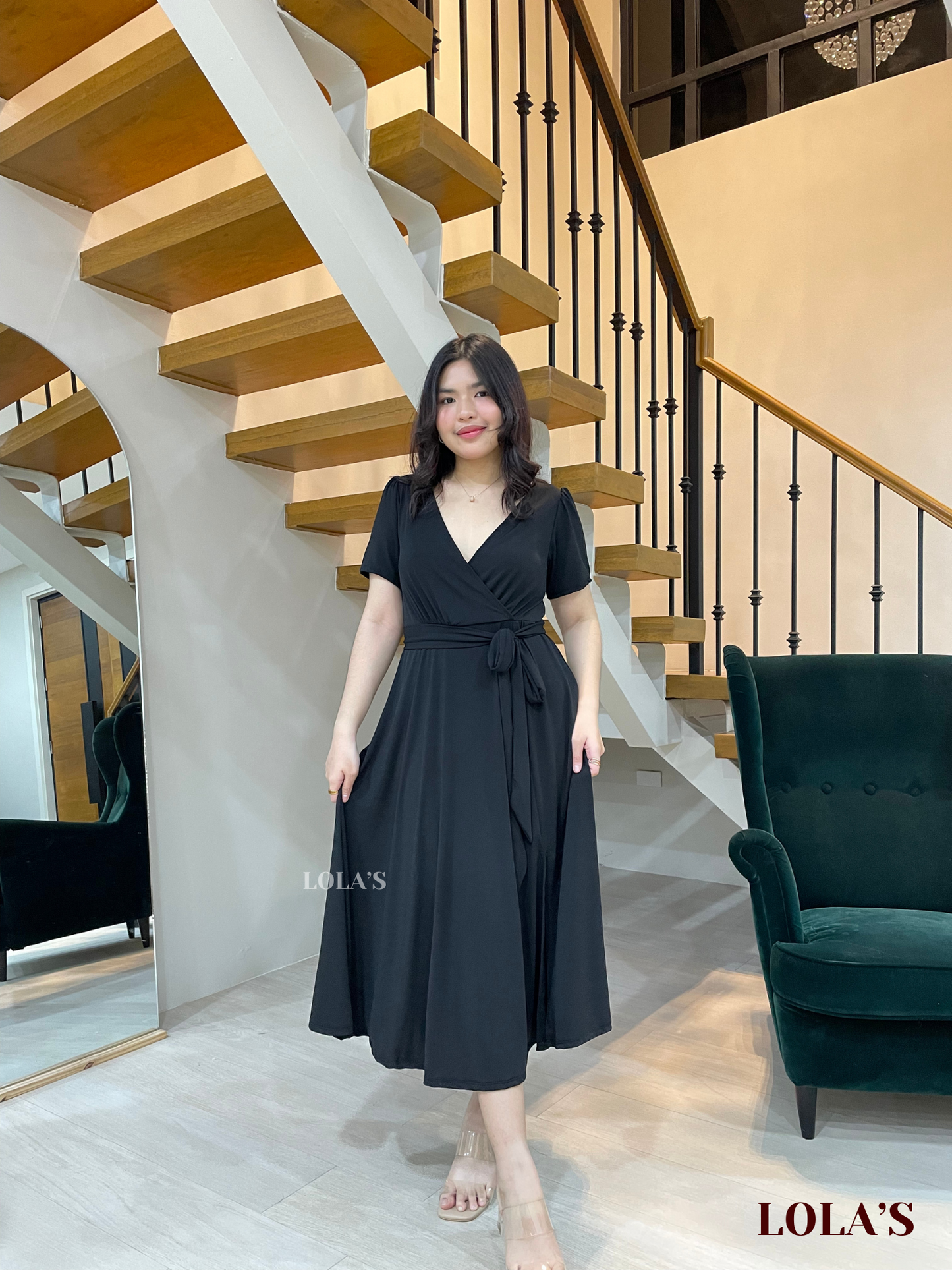 Celestine Dress (Black)