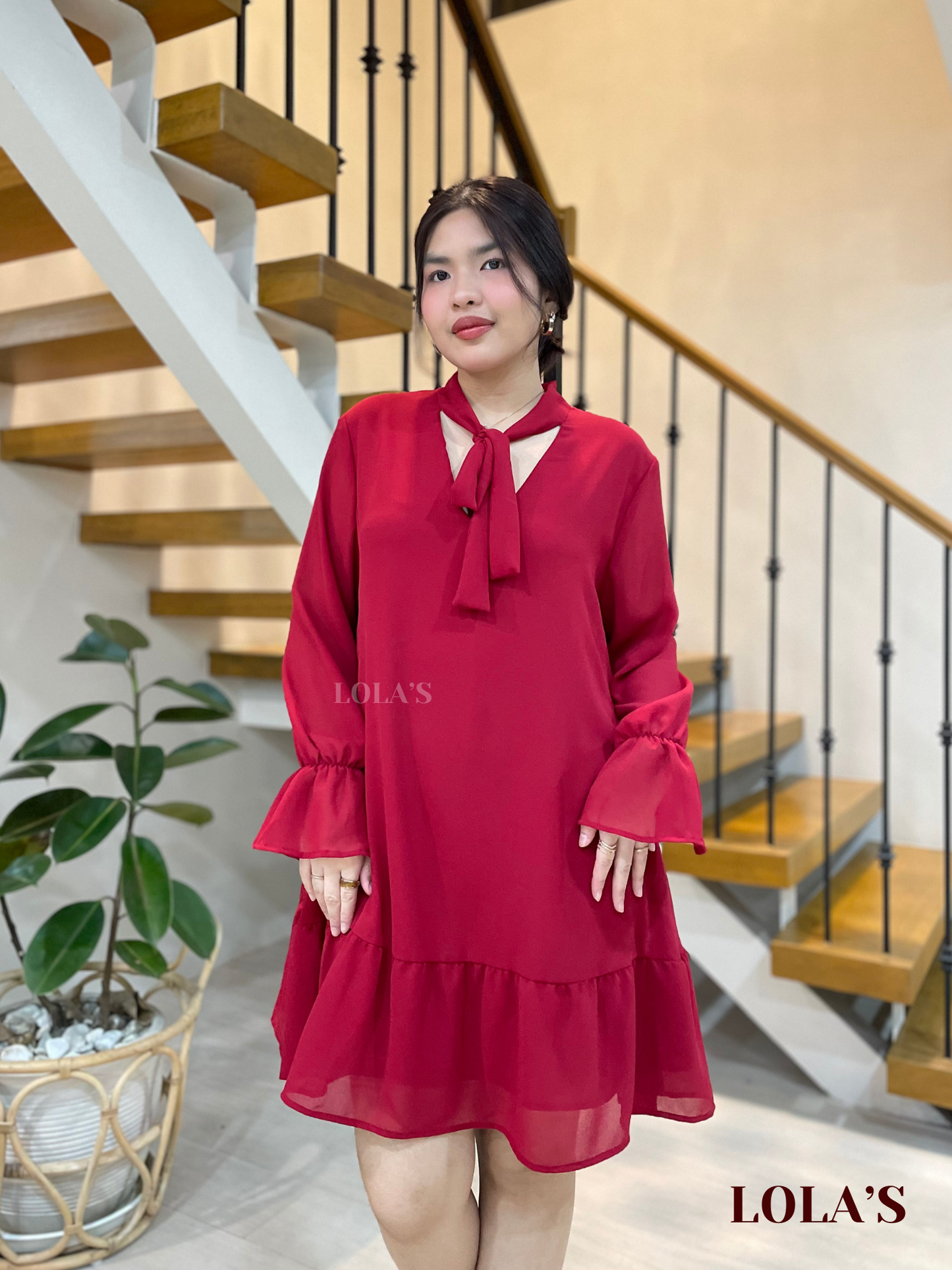 Daph Dress (Red)