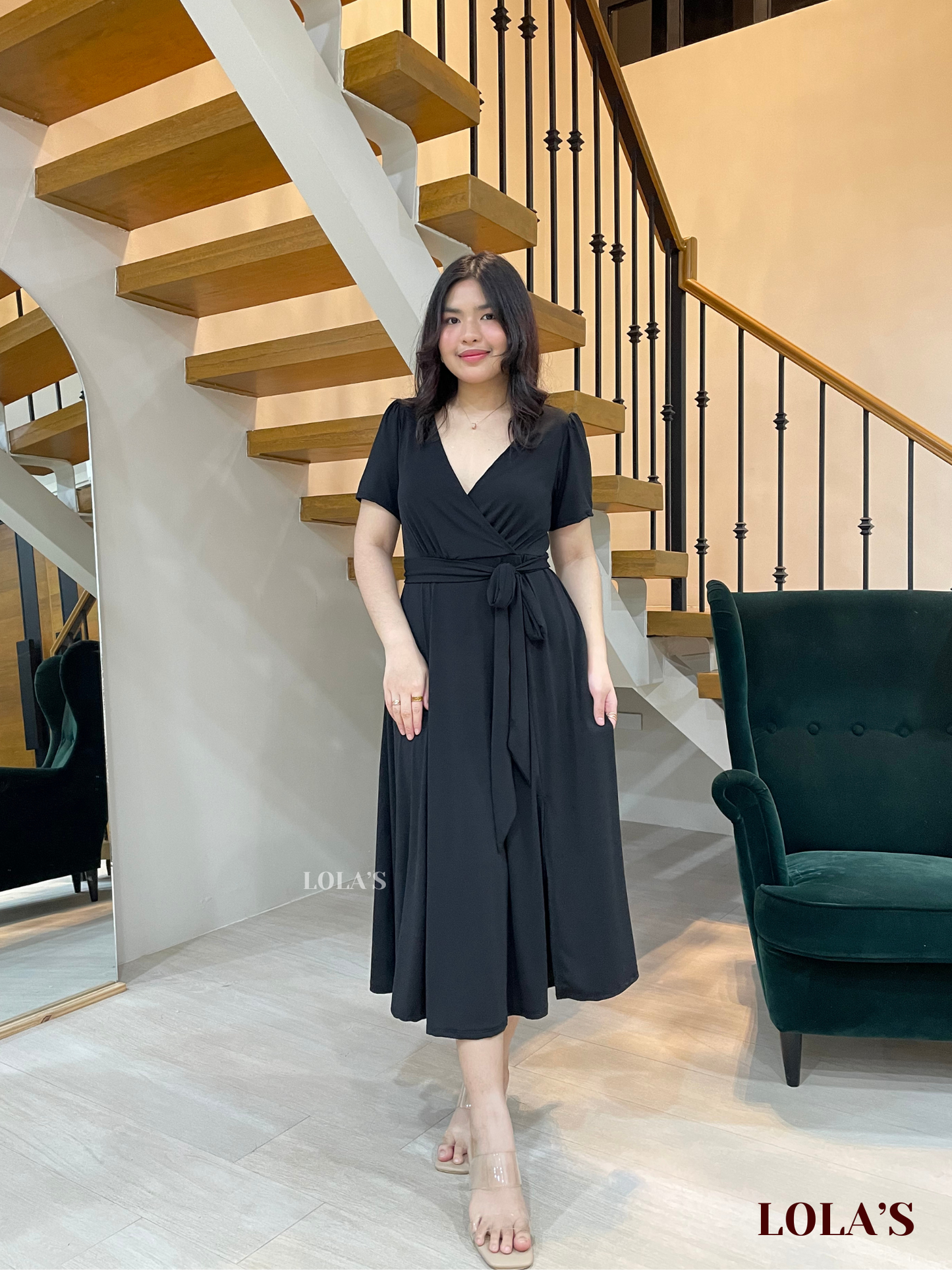 Celestine Dress (Black)