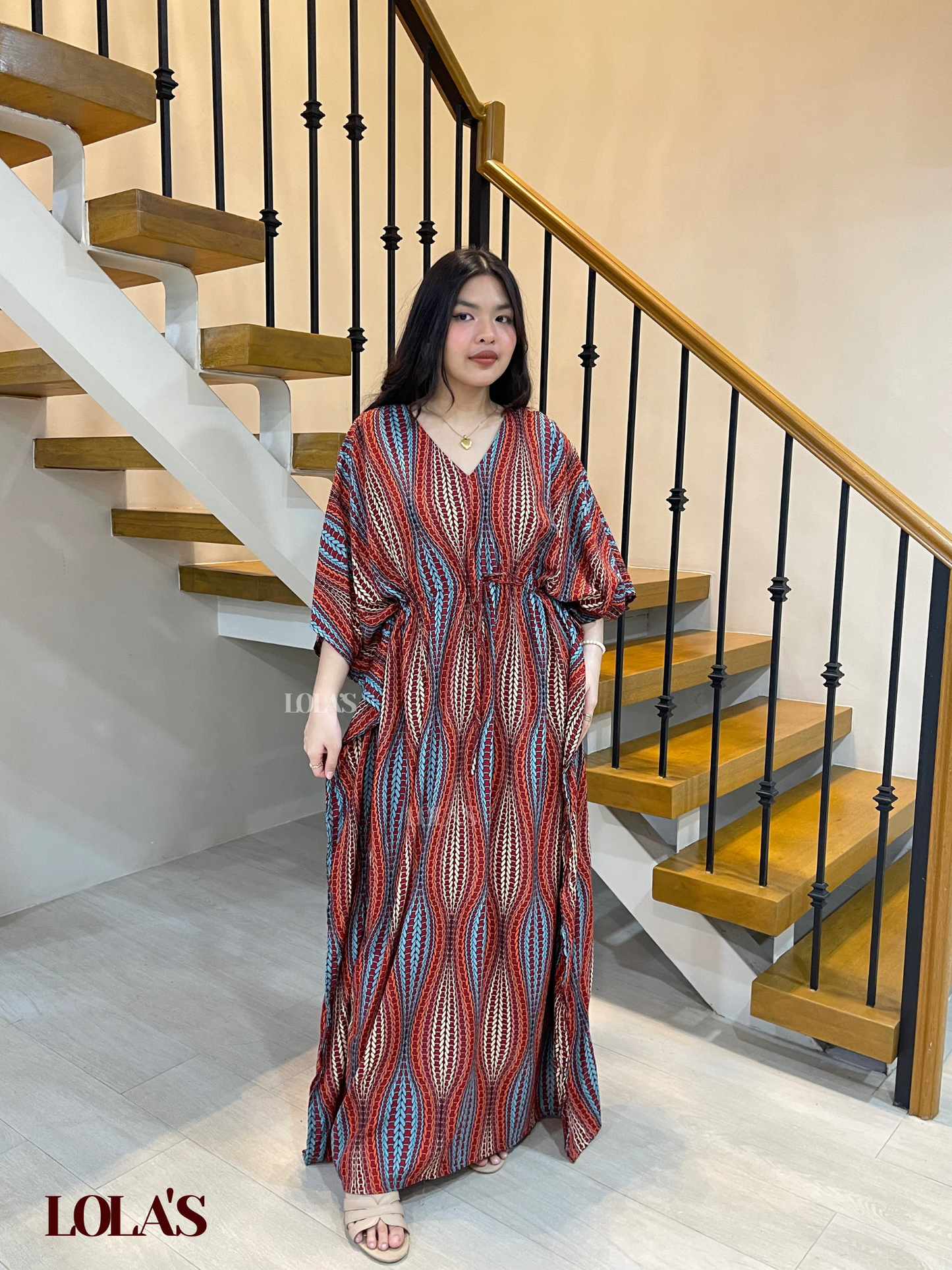 Rowena Dress (Red Braids)