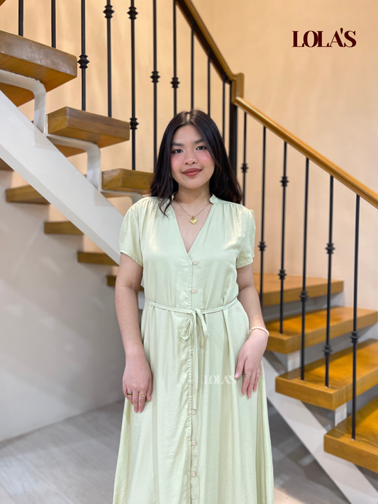 Kyle Dress (Melon Green)