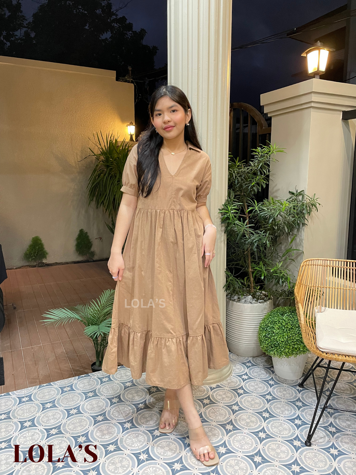 Dahyun Dress (Mocha)