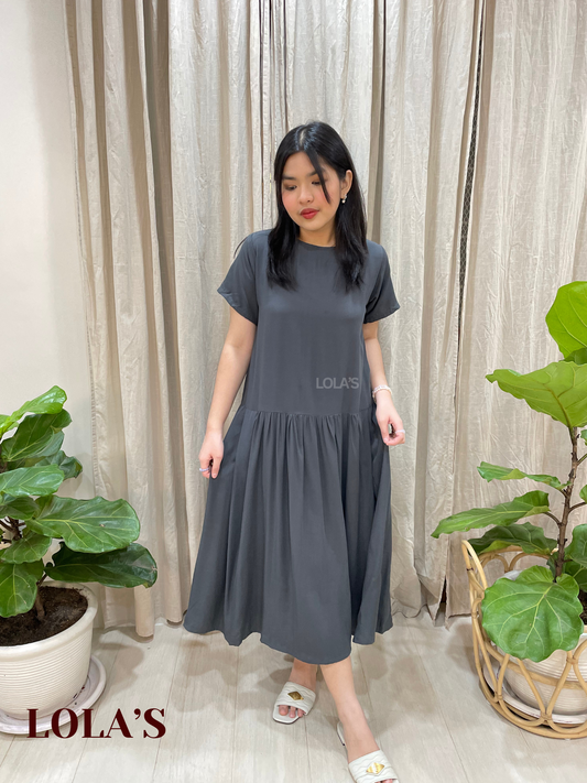 Mina Dress (Gray)