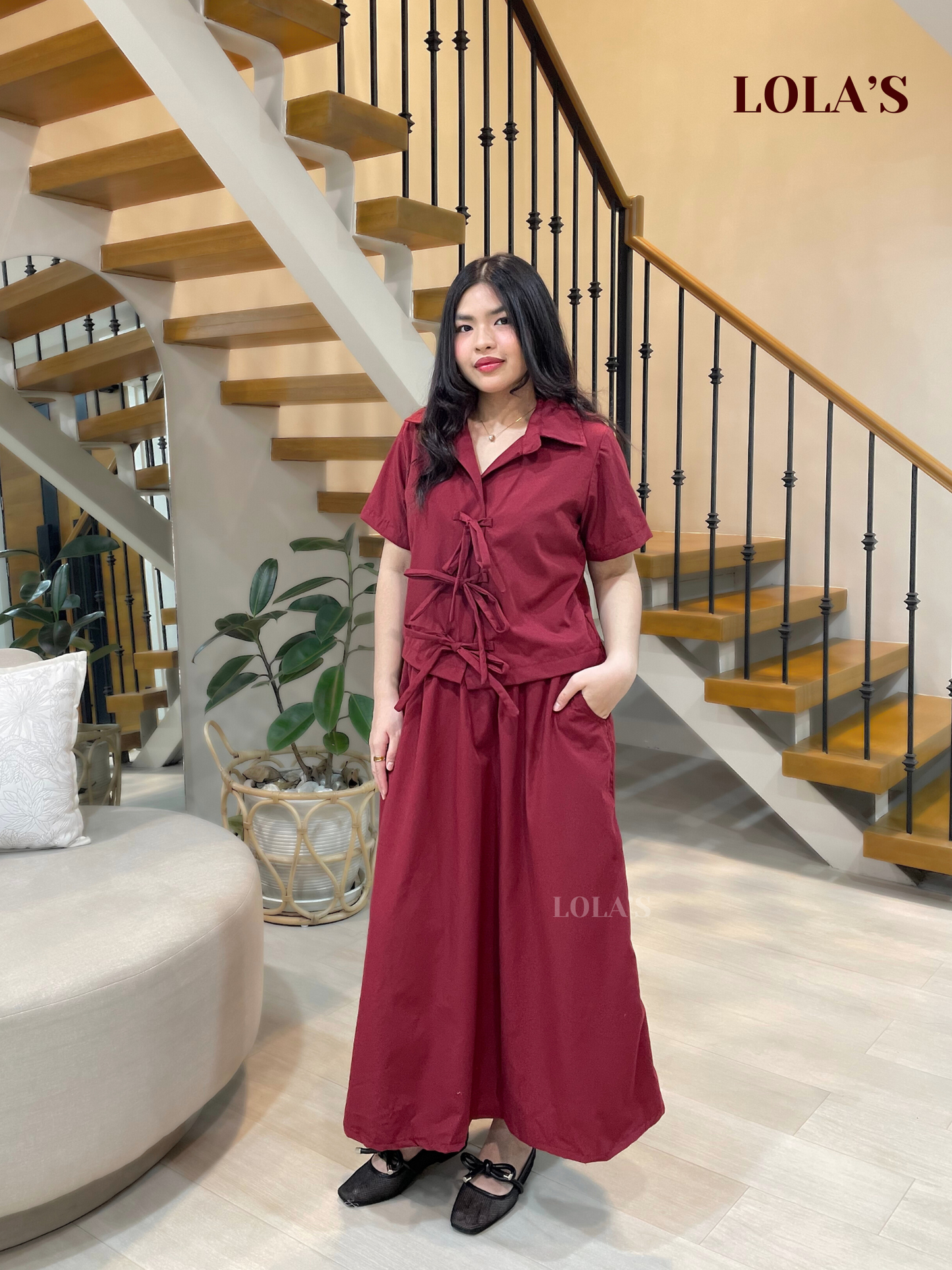 Sloane Coords (Wine Red)