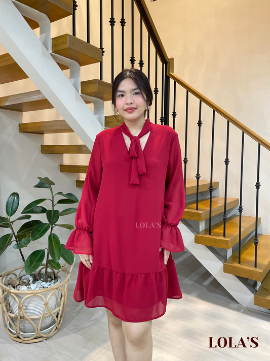 Daph Dress (Red)