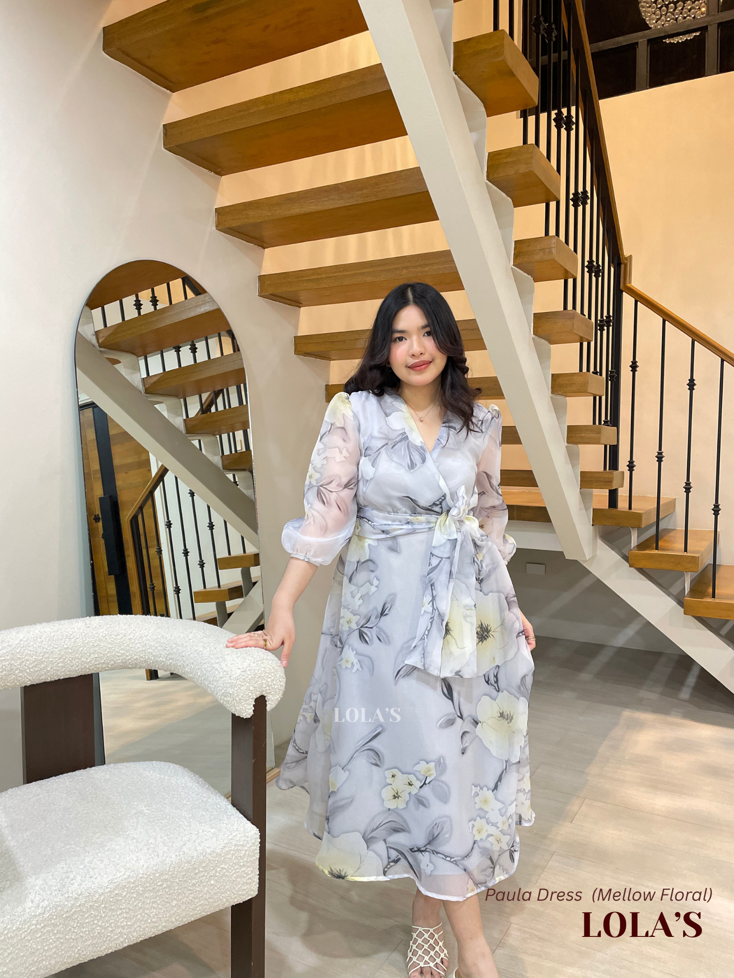 Paula Dress (Mellow Floral)