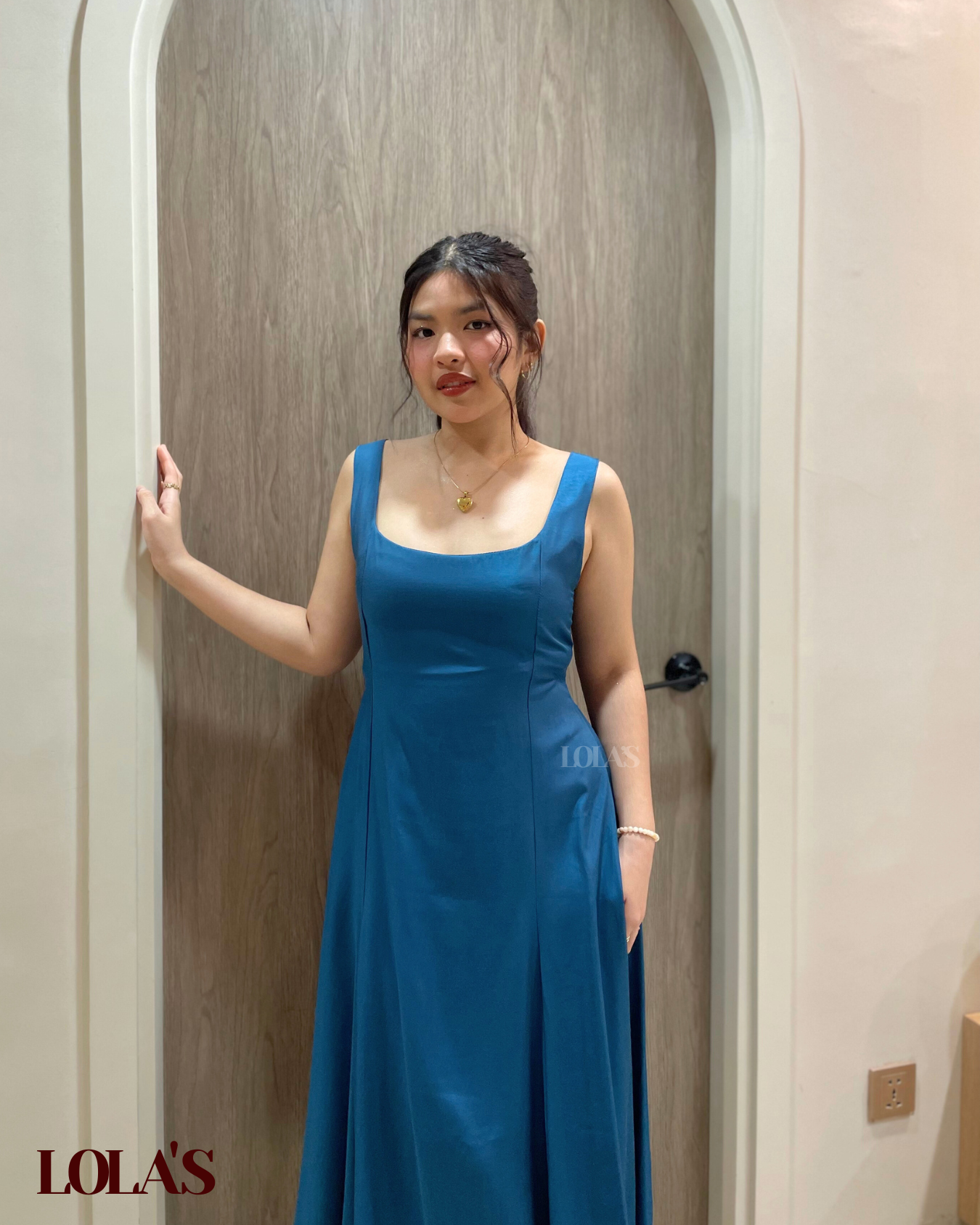 Eri Dress (Blue Green)