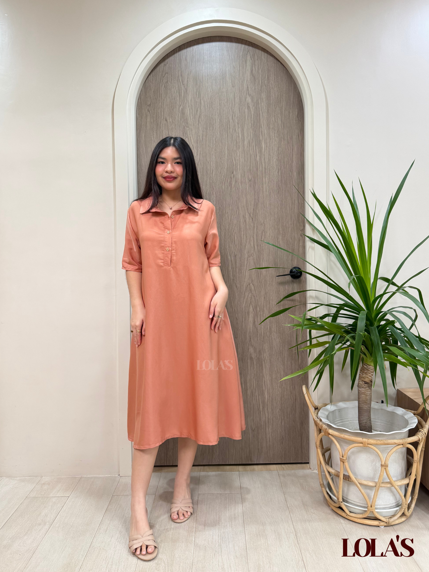 Bianca Dress (Soft Ginger)